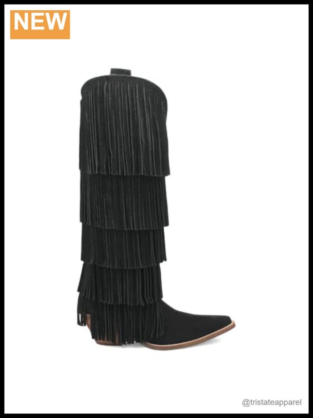 Dingo Wild Child Snip Toe Knee High Western Suede Boots Block Heel Pull On